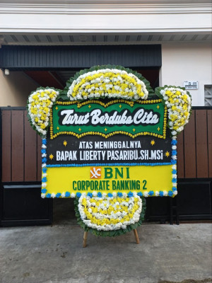 Papan Bunga Duka di Talegong