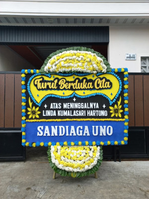 Papan Bunga Duka di Talegong