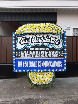 Papan Bunga Duka di Talegong